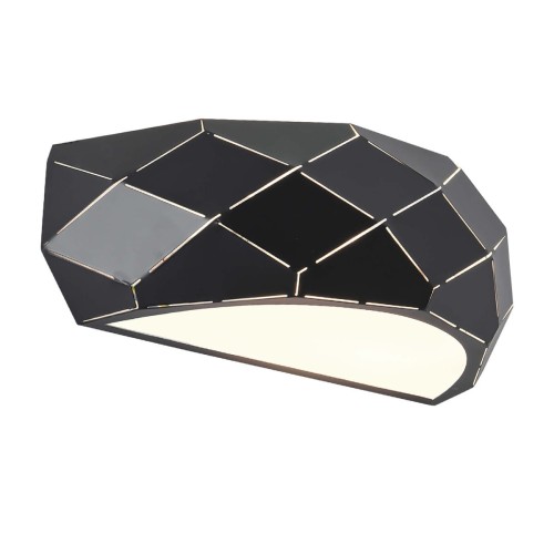 Lampa ścienna kinkiet Reus LP-8069/1W BK Light Prestige 1x E27 Metal Czarny