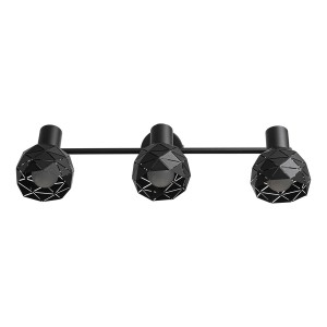 Lampa sufitowa spot Reus LP-8069/3WS BK Light Prestige 3x E14 Metal /Czarny