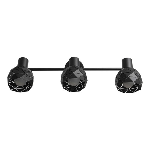 Lampa sufitowa spot Reus LP-8069/3WS BK Light Prestige 3x E14 Metal /Czarny