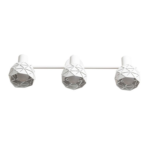 Lampa sufitowa spot Reus LP-8069/3WS WH Light Prestige 3xE14 Metal Biały