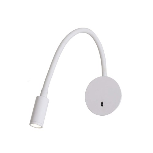 Lampa ścienna kinkiet Senise LP-2021/1W WH Light Prestige 1x3W LED Metal Biały