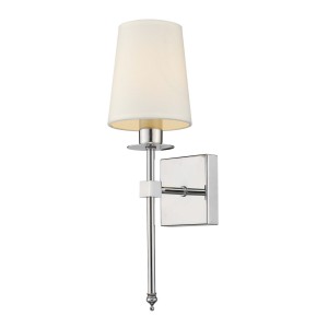 Lampa ścienna kinkiet Casoli LP-2118/1W chrom Light Prestige 1x E14 Metal Chrom/Biały