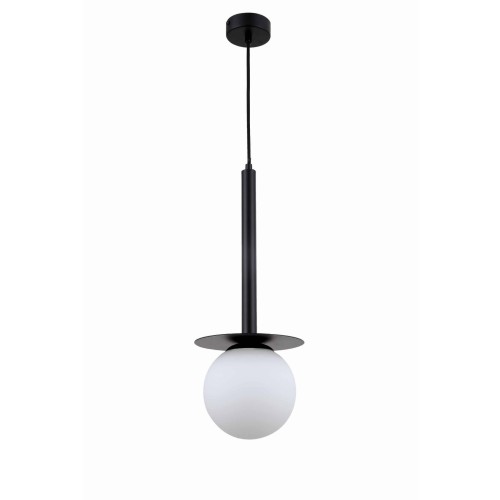 Lampa wisząca sufitowa Roma LP-1345/1P BK Light Prestige 1x E14 Metal / Czarny