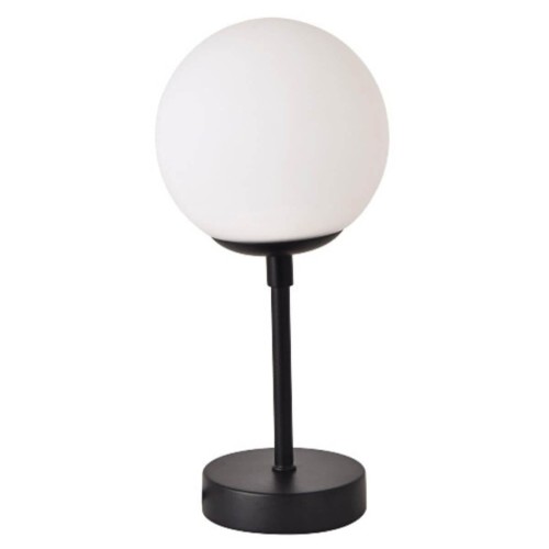 Lampa stojąca stołowa Dorado LP-002/1T S BK Light Prestige 1xE14 Metal Czarny/Biały