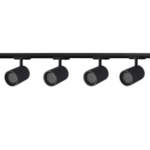 Zestaw oświetlenia szynowego Tokio SET 1F LP-787 SET 1F BK Light Prestige 4x GU10 Metal Czarny
