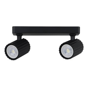 Lampa sufitowa reflektorowa Tokio LP-787/2WS BK Light Prestige 2xGU10 Metal Czarny