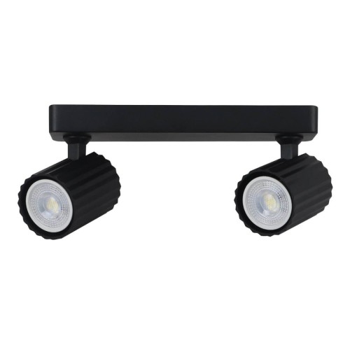 Lampa sufitowa reflektorowa Tokio LP-787/2WS BK Light Prestige 2xGU10 Metal Czarny