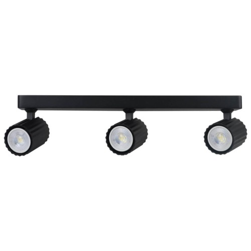 Lampa sufitowa reflektorowa Tokio LP-787/3WS BK Light Prestige 3xGU10 Metal Czarny