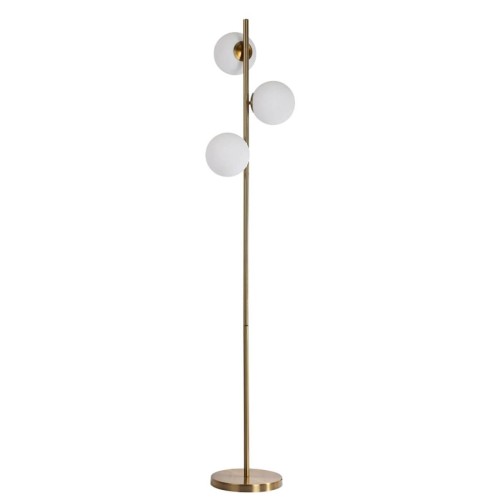 Lampa stojąca podłogowa Dorado LP-002/3F Light Prestige 3xE14 Metal Czarny/Biały