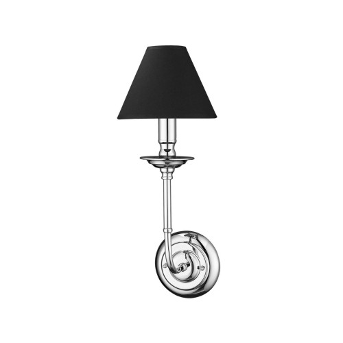 Lampa ścienna kinkiet Glamour LP-979/1W Light Prestige 1xE14 Metal Chrom/Czarny