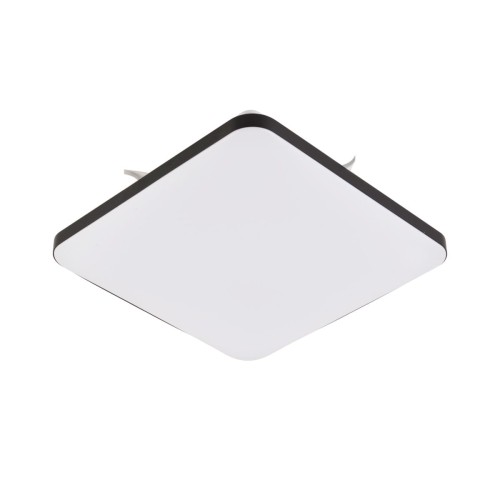 Lampa sufitowa plafon Babilon LP-335/1C S 4BK square Light Prestige zintegrowane źródło LED