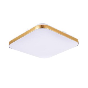 Lampa sufitowa plafon Babilon LP-335/1C S 4GD square Light Prestige LED zintegrowane