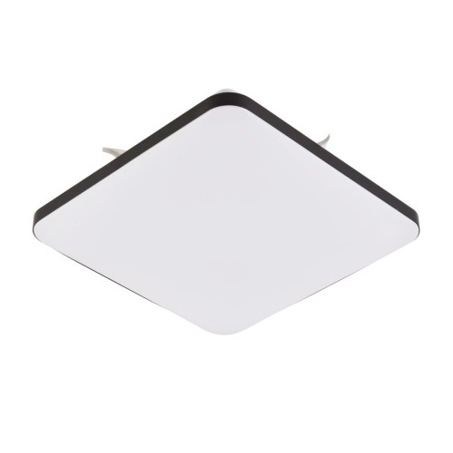 Lampa sufitowa plafon Babilon LP-335/1C M 4BK square Light Prestige zintegrowane źródło LED