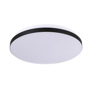 Lampa sufitowa plafon Babilon LP-335/1C S 4BK Light Prestige zintegrowane LED Biały/Czarny