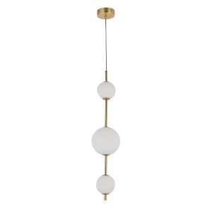 Lampa wisząca żyrandol Dorado LP-002/3V Light Prestige 3x Złoty/Metal