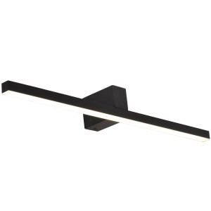 Lampa ścienna kinkiet Nevada LP-778/1W L BK Light Prestige LED Metal Czarny