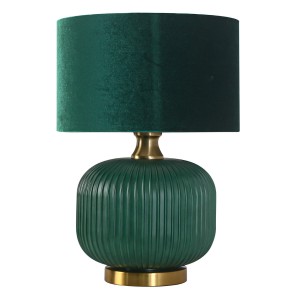 Lampa stojąca stołowa Tamiza LP-1515/1T small green Light Prestige 1x E27 /Zielony