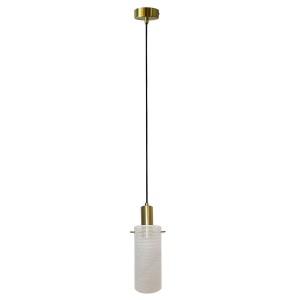 Lampa wisząca sufitowa Tirana LP-945/1P WH Light Prestige 1x E27 Metal Biały