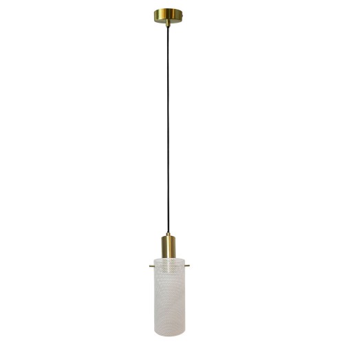 Lampa wisząca sufitowa Tirana LP-945/1P WH Light Prestige 1x E27 Metal Biały