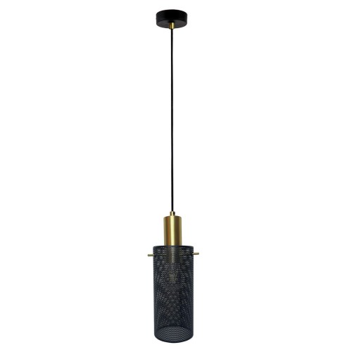 Lampa wisząca sufitowa Tirana LP-945/1P BK Light Prestige 1x E27 Metal Czarny