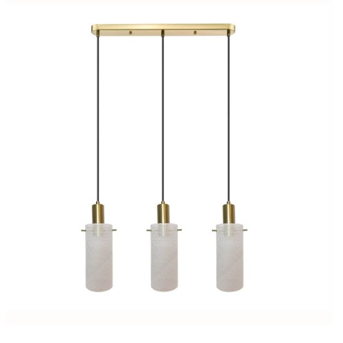 Lampa wisząca sufitowa Tirana LP-945/3L WH Light Prestige 3x E27 Metal/Biały