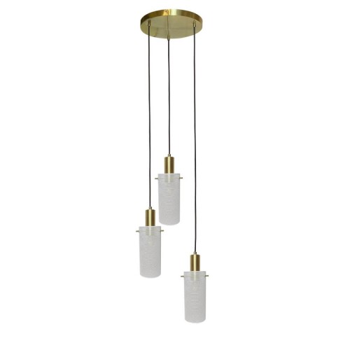 Lampa wisząca sufitowa Tirana LP-945/3P WH Light Prestige 3x E27 Metal Biały/Biały
