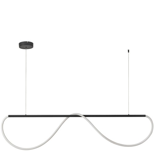 Lampa wisząca sufitowa Meleca LP-2345/1P M BK Light Prestige LED