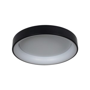 Lampa sufitowa plafon Georgia LP-049/1C BK CCT Light Prestige 1x36W LED Metal Czarny