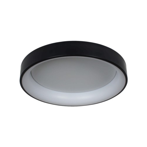 Lampa sufitowa plafon Georgia LP-049/1C BK CCT Light Prestige 1x36W LED Metal Czarny