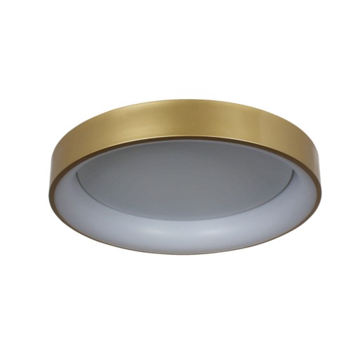 Lampa sufitowa plafon Georgia LP-049/1C GD CCT Light Prestige 1x36W LED Metal / Złoty