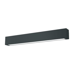 Lampa ścienna kinkiet Lampa elewacyjna Ibros GS-LWA-9W BK CCT Light Prestige Metal Czarny