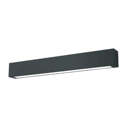Lampa ścienna kinkiet Lampa elewacyjna Ibros GS-LWA-9W BK CCT Light Prestige Metal Czarny