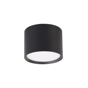 Lampa sufitowa natynkowa Kendal LP-6331/1SM GX53 BK Light Prestige 1x GX53 Aluminium Czarny