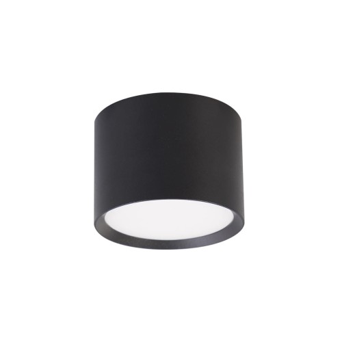 Lampa sufitowa natynkowa Kendal LP-6331/1SM GX53 BK Light Prestige 1x GX53 Aluminium Czarny