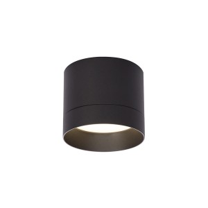Lampa sufitowa oprawa natynkowa Kendal LP-6331/1SM L BK Light Prestige 1xGX53 Aluminium /Czarny