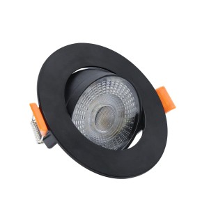 Lampa sufitowa spot Plus LP-1506/1RS BK Light Prestige Metal/Plastik Czarny