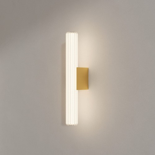 Lampa ścienna kinkiet Linea LP-0510/1W-45 GD Light Prestige Metal/Szkło Złoty/Transparentny