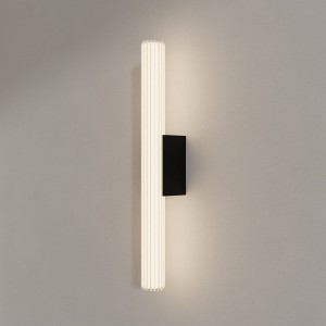 Lampa ścienna kinkiet Linea LP-0510/1W-61 BK Light Prestige Szkło / Transparentny