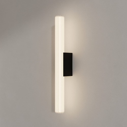 Lampa ścienna kinkiet Linea LP-0510/1W-61 BK Light Prestige Szkło / Transparentny