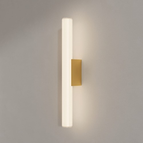 Lampa ścienna kinkiet Linea LP-0510/1W-61 GD Light Prestige Szkło/Metal Transparentny/Złoty