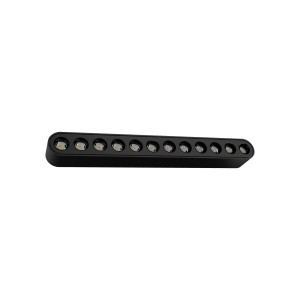 Reflektor Magnetic Slim Zing 12W LED 3000K LP-636-MAG SLIM 12W 3BK Light Prestige Metal Czarny