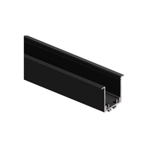 Szyna podtynkowa 2 m Magnetic LP-656-MAG SLIM 2m RS BK Light Prestige Metal Czarny