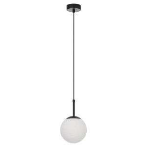 Lampa wisząca sufitowa Dorado LP-002/1P BK Light Prestige 1x E14 Szkło/Czarny
