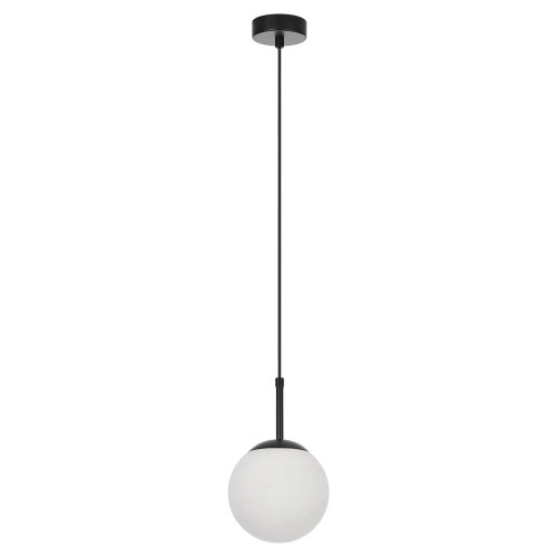 Lampa wisząca sufitowa Dorado LP-002/1P BK Light Prestige 1x E14 Szkło/Czarny
