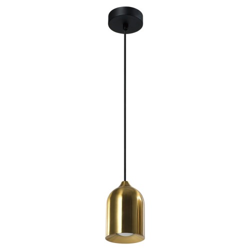Lampa wisząca sufitowa Nilo LP-0110/1P GD Light Prestige 1x8W GU10 Metal Złoty