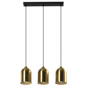Lampa wisząca sufitowa Nilo LP-0110/3L GD Light Prestige 3x8W GU10 Metal Złoty