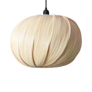 Lampa wisząca Boho ABR-LW22-BH-E27 Abruzzo 1xE27 40W Bambus Brązowy