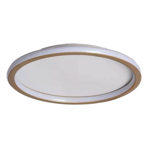 Lampa sufitowa plafon Cerchio ABR-PLO-30W-40CM-CCT Abruzzo 1xLED Metal Złoty