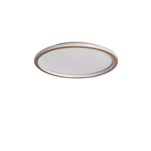 Lampa sufitowa plafon Cerchio ABR-PLO-36W-60CM-CCT Abruzzo 1xLED Metal Złoty