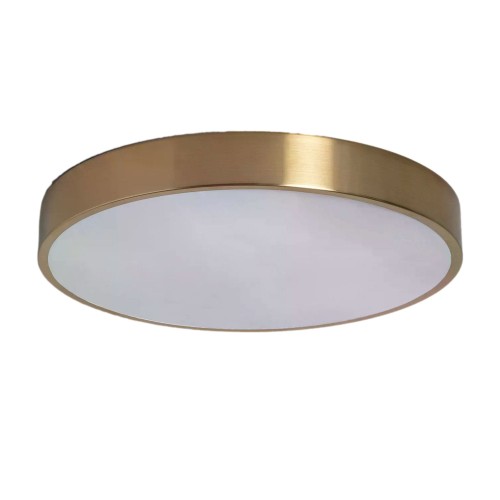 Lampa sufitowa plafon Cerchio ABR-PLO-Z-18W-CCT Abruzzo 1xLED Metal Złoty